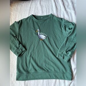 “ Silly Goose” Long Sleeve Sweater